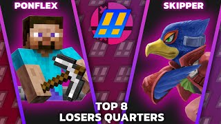 LGS: The Main Quest - Ponflex VS SKIPPER - Top 8 - Losers Quarters - SSBU