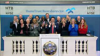 HomeTrust Bancshares, Inc. (NYSE: HTB) Rings The Opening Bell®