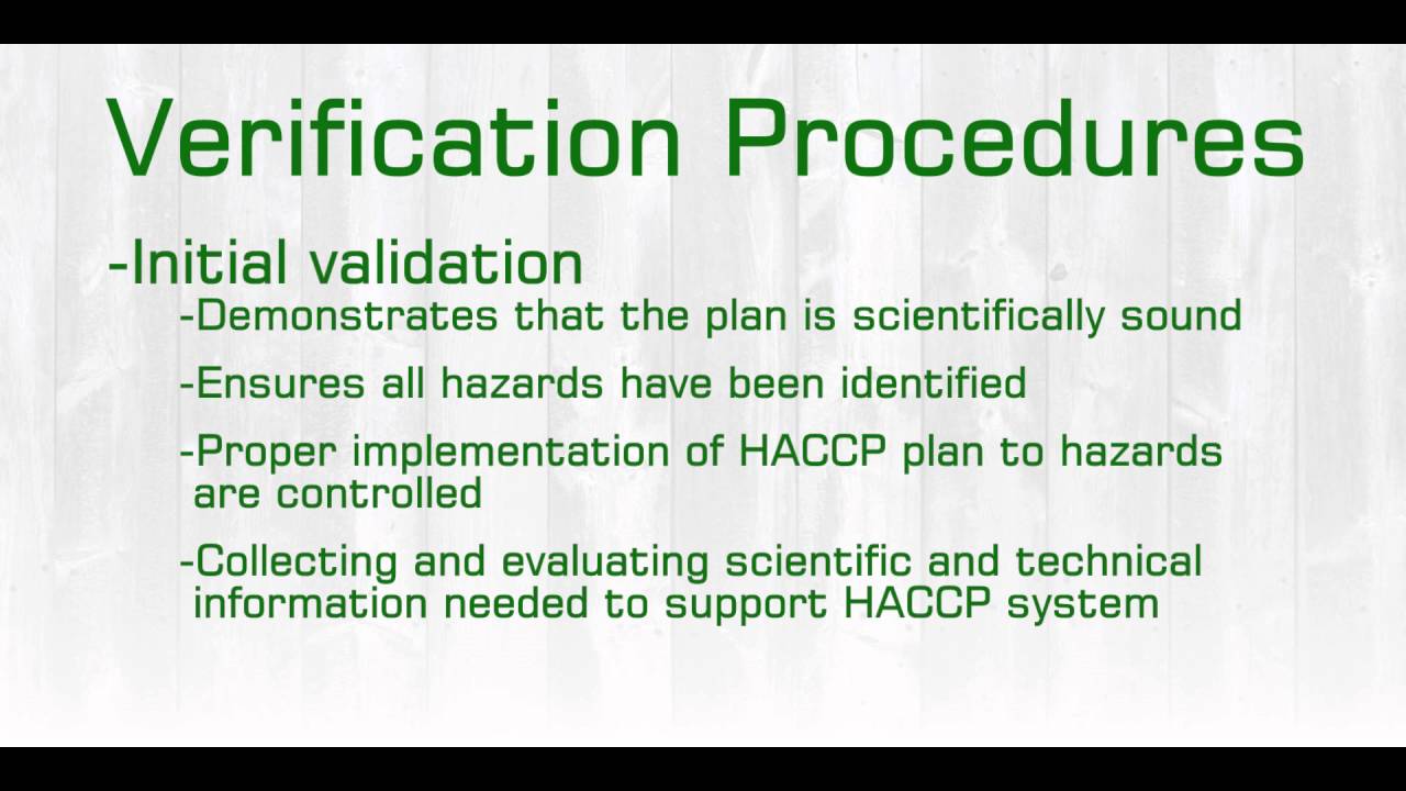 Haccp Principles Haccp Articles Education Programs