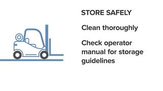 Standing Down Materials Handling Equipment