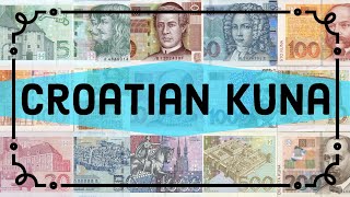 Notes, Bills, Currency of Croatia before Euro. Banknotes, Paper Money of Croatian Kuna. 1994-2022