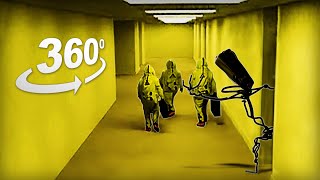 360° Backrooms VR Collection (Found Footage)