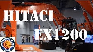 Hitachi EX1200 Mining Excavator at Conexpo 2014