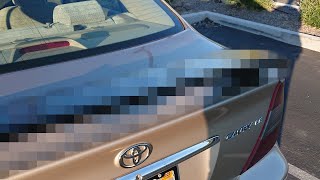 I added a CELICA spoiler to my CAMRY and this happened