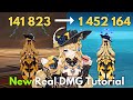 C0 NAVIA REAL DMG Tutorial! Increase Her Dmg Genshin Impact