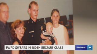 Fort Worth Police Officer following in his father's footsteps 20 years later