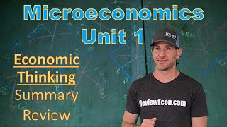 Microeconomics Unit 1 COMPLETE Summary - Economic Thinking