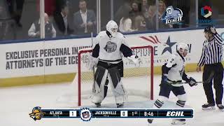 Icemen Highlights November 15, 2024 Jacksonville Icemen vs Atlanta Gladiators Frozen Five