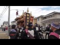 2015大阪狭山市・陶器地区だんじり祭り　隠（東西）、入魂式⑤（平成27年9月27日）