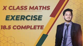 Exercise 18.5 Class 10 #Sindh Board Complete | Class X | Ex 18.5 | Variation #newmathematicsbook