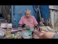 laal baba bone stick massage and smokey oil to observe the pain asmr laal baba smoke master