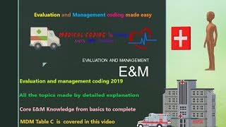 Evaluation & Management (E&M lecture 5 MDM -2 )