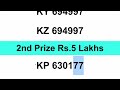 kerala lottery result today karunya kr693 live