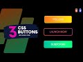 Create CSS Gradient Buttons with Hover Effects Using HTML and CSS | CodeXpool