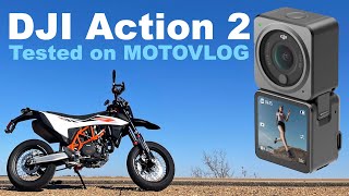 DJI Action2 モトブログテスト【KTM 690SMCR モトブログ】