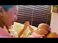 DUET WITH HER MOM, DARCY ONLY GESTURES & MIMICKS THE LIPS