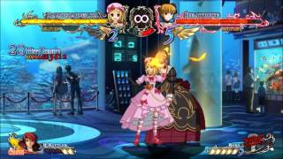 Ougon CROSS - Lambdadelta and B.Battler Silly Combo