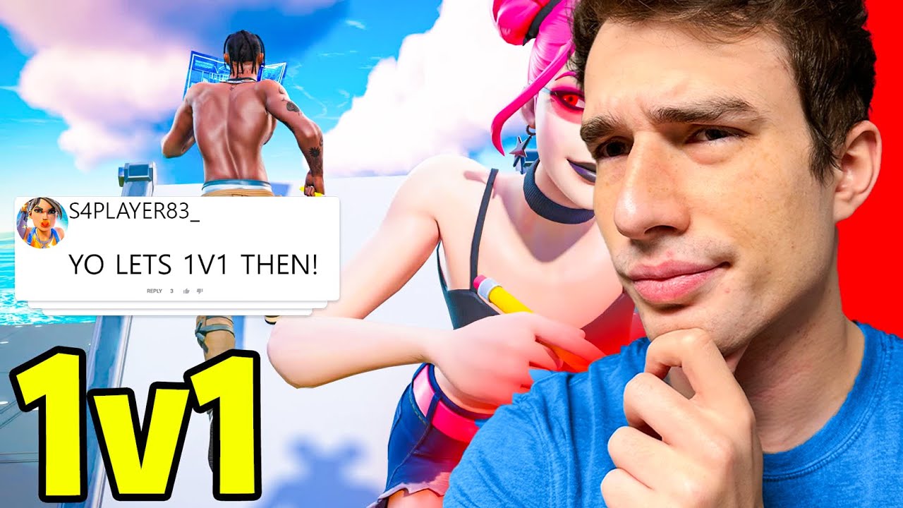 I Hosted A Comment Section Only 1v1 Tournament Youtube