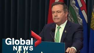 COVID-19: Alberta premier announces end of Restrictions Exemption Program | FULL