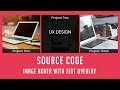 Image Hover Effect with Text overlay ( Source code )