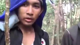 Hot new khmer សកម្មជនការពាព្រៃឡង់រកឃើញប្រាសាទបូរាណនៅក្នុងព្រៃជ្រៅ