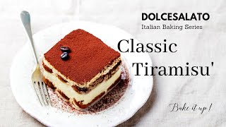 Make Homemade Tiramisu’ – Authentic Italian Recipe in just a few steps ! – Ep. #2 DOLCESALATO