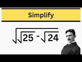 How to simplify Exponents | Olympiad. #maths