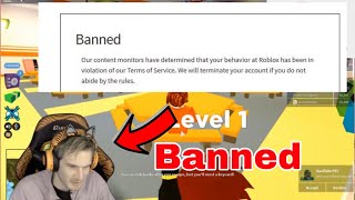 Pewdiepie banned from roblox