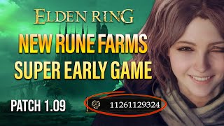 Elden Ring Rune Farm | Early Rune Glitch After Patch 1.09! 800,000,000 Runes Per Min!