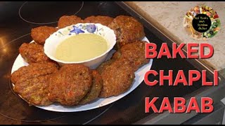 Baked Chapli Kabab/ Oven Baked Chapli Kabab/ Delicious Oven Baked Chapli Kabab