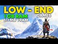 Top 50 Amazing Games For LOW END PC | 1GB RAM | 2GB RAM | 64MB | 128MB | VRAM