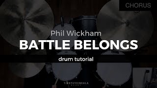 Battle Belongs - Phil Wickham (Drum Tutorial/Play-Through)