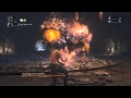 Bloodborne: Bloodtinge Build ( lvl 33, 7 vit) vs Defiled Watchdog