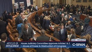 House Judiciary Committee Debates & Votes on Articles of Impeachment