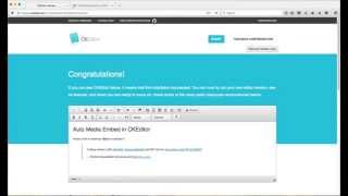 CKEditor 4.5 - Automatic Media Embedding Demo