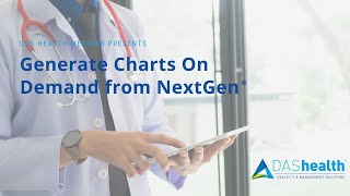 Generate Charts On Demand from NextGen