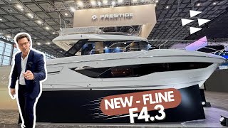 Prestige Yachts F4.3 - Nouveauté avant-première mondiale - Visite à bord - Luxury Yacht