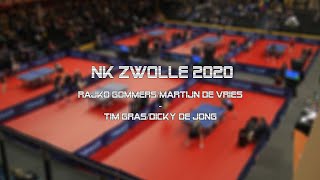 NK ZWOLLE 2020 Dubbel Rajko/Martijn vs. Tim/Dicky