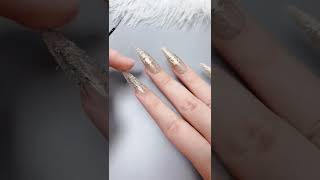 Nail Art #241 | How I Do Cute \u0026 Easy Nails | Glorious Nails. #gloriousnails #goldennails #goldnails