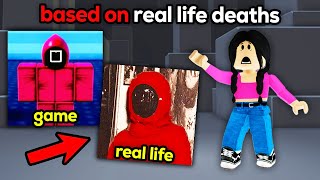 The DARK TRUTH about ROBLOX GAMES based on REAL LIFE TRAGEDIES!