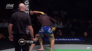 Slick takedown in Shinya Aoki vs Garry Tonon grappling match