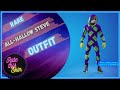 All-Hallow's Steve Outfit Fortnite [Rare]