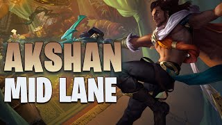 Ranked Akshan Mid Gameplay