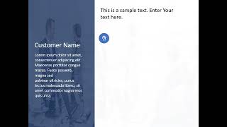 Animated Case Study Slide PowerPoint Template