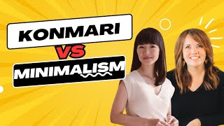 Minimalism and Marie Kondo Konmari: What is the difference between the 2 decluttering method