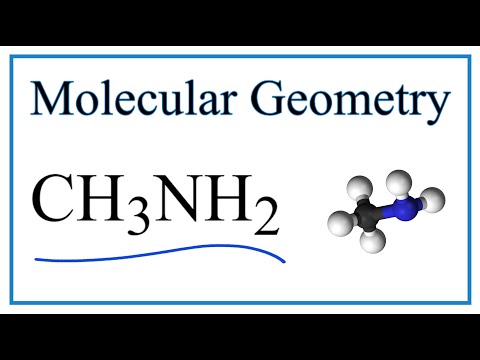 What is the shape of CH3NH3+?