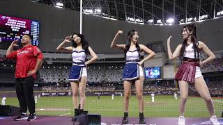 李雅英與南珉貞的Chinese Kung Fu cheerleaders fancam