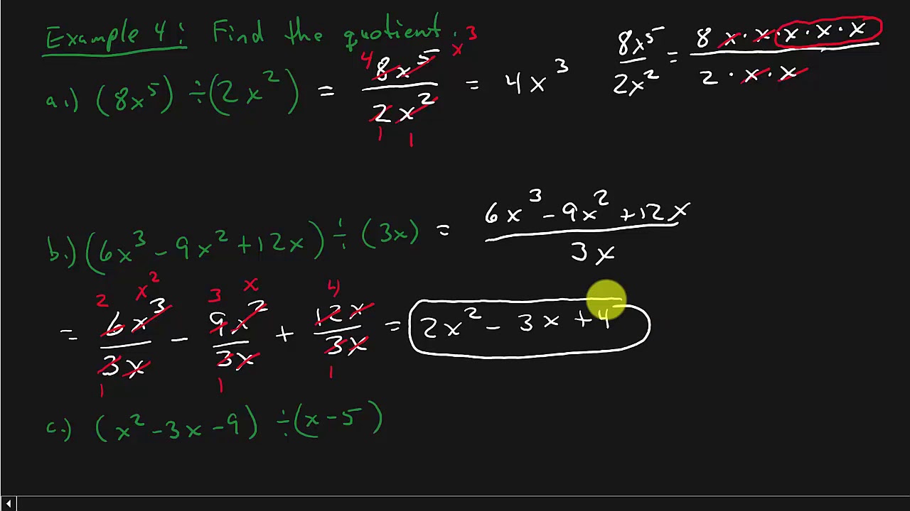 College Algebra - Polynomials - YouTube