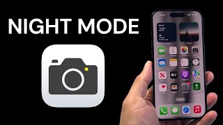 How To Turn On Night Mode on iPhone Camera