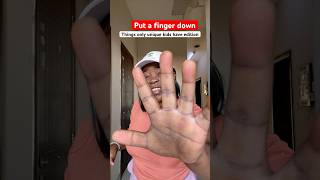 Only unique kids will score more than 5 #putafingerdownchallenge #shortstrend #funny #fypシ゚ #edition